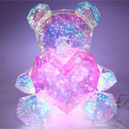 ΑΡΚΟΥΔΑΚΙ TEDDY BEAR ΜΕ ΦΩΣ 45Χ32Χ32