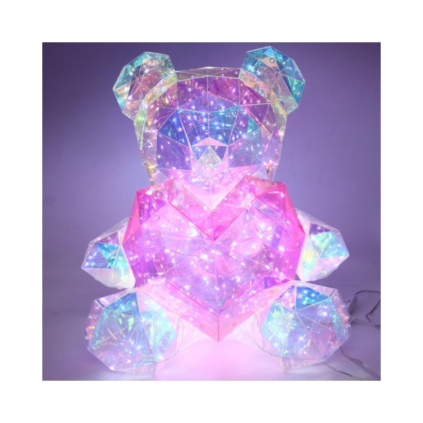 ΑΡΚΟΥΔΑΚΙ TEDDY BEAR ΜΕ ΦΩΣ 45Χ32Χ32