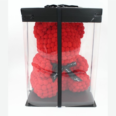 ΑΡΚΟΥΔΑΚΙ TEDDY BEAR ΠΟΝ-ΠΟΝ  39CMX28CMX28CM