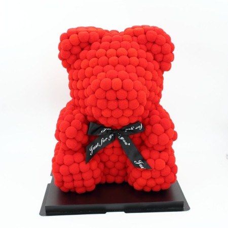 ΑΡΚΟΥΔΑΚΙ TEDDY BEAR ΠΟΝ-ΠΟΝ  39CMX28CMX28CM