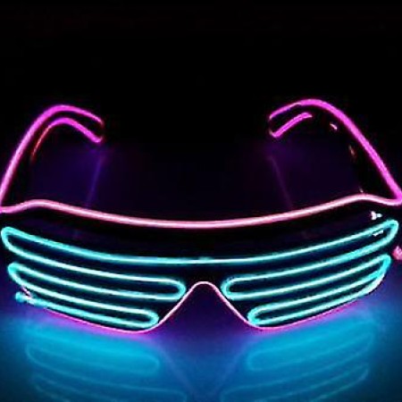 ΕΚΔΗΛΩΣΕΩΝ ΓΥΑΛΙΑ LED-ΜΩΒ-ΜΠΛΕ