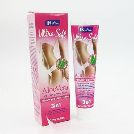ΚΡΕΜΑ ΑΠΟΤΡΙΧΩΣΗΣ ALOE VERA REVERS ULTRA SOFT 125ML +25% EXTRA