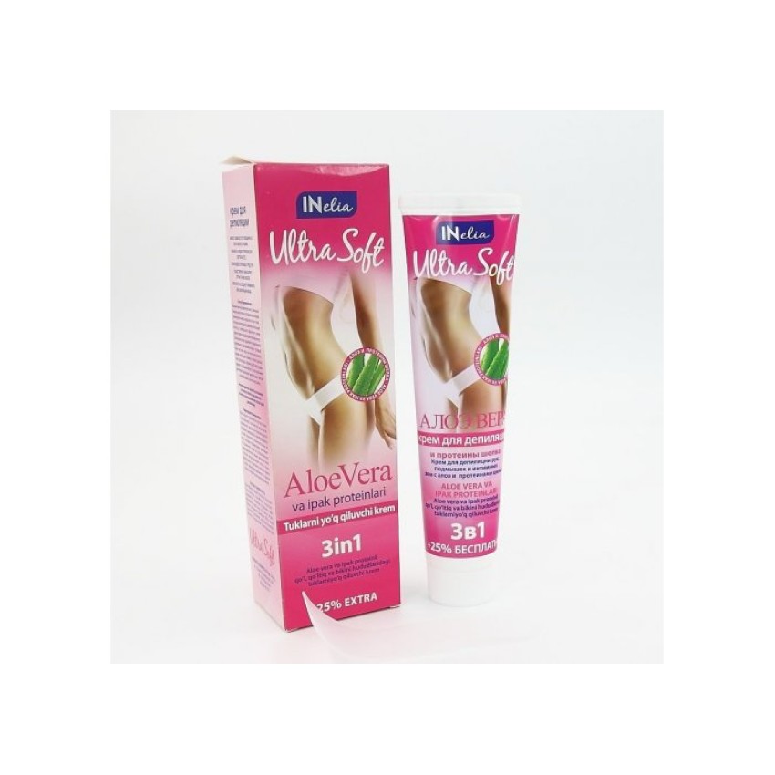 ΚΡΕΜΑ ΑΠΟΤΡΙΧΩΣΗΣ ALOE VERA REVERS ULTRA SOFT 125ML +25% EXTRA