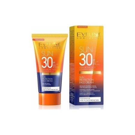 ΑΝΤΙΛΙΑΚΗ ΚΡΕΜΑ ΠΡΟΣΩΠΟΥ SPF#30 EVELINE
