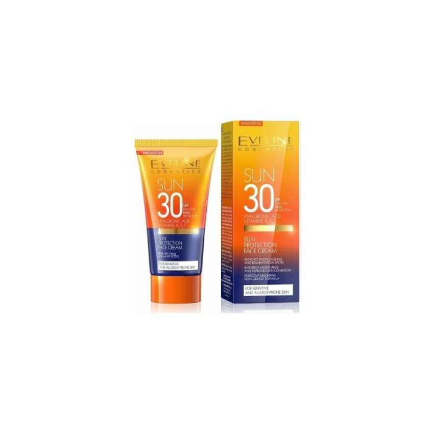 ΑΝΤΙΛΙΑΚΗ ΚΡΕΜΑ ΠΡΟΣΩΠΟΥ SPF#30 EVELINE