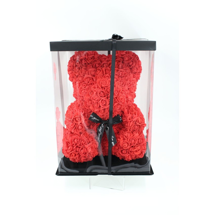 ΑΡΚΟΥΔΑΚΙ TEDDY BEAR ΤΡΙΑΝΤΑΦΥΛΛΑ 39CMX28CMX28CM