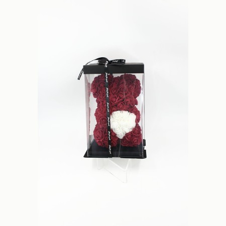 ΑΡΚΟΥΔΑΚΙ TEDDY BEAR ΤΡΙΑΝΤΑΦΥΛΛΑ 28CMX18CMX18CM
