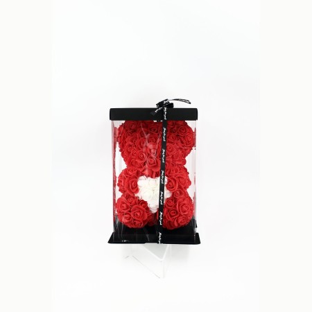 ΑΡΚΟΥΔΑΚΙ TEDDY BEAR ΤΡΙΑΝΤΑΦΥΛΛΑ 28CMX18CMX18CM