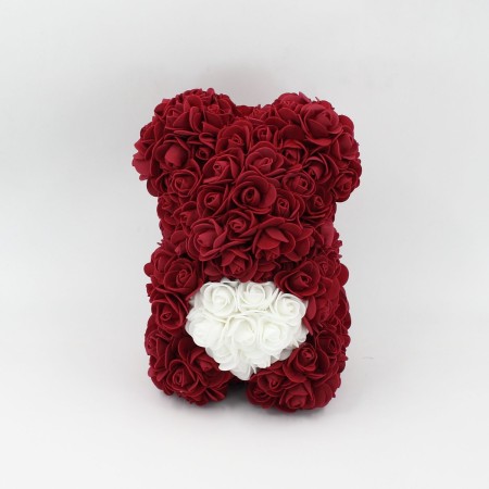 ΑΡΚΟΥΔΑΚΙ TEDDY BEAR ΤΡΙΑΝΤΑΦΥΛΛΑ 28CMX18CMX18CM