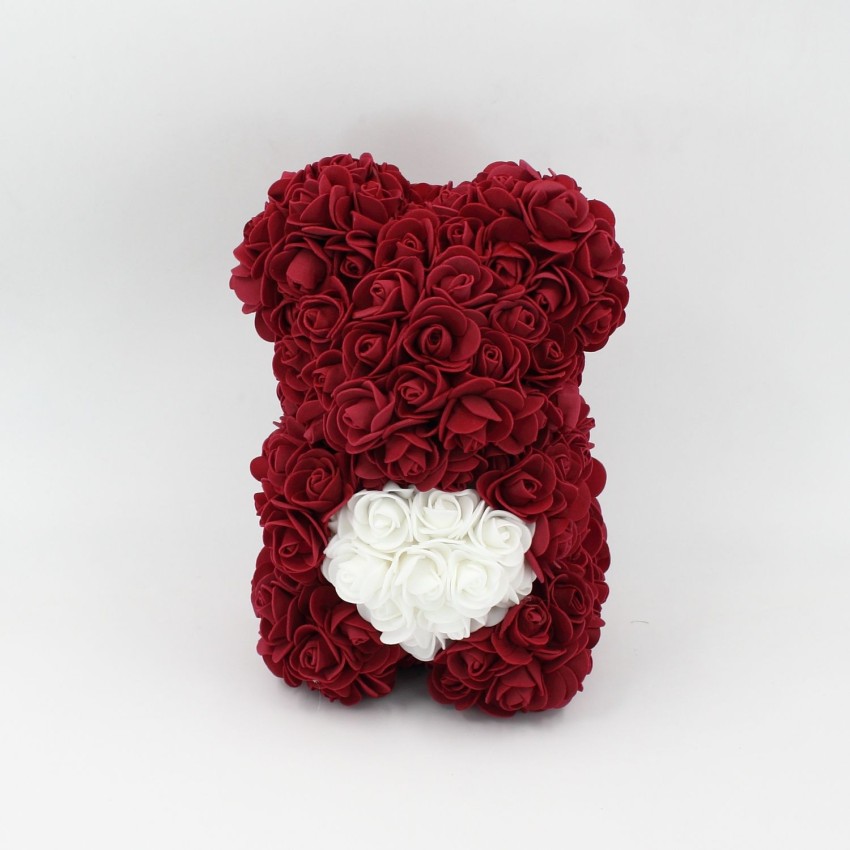 ΑΡΚΟΥΔΑΚΙ TEDDY BEAR ΤΡΙΑΝΤΑΦΥΛΛΑ 28CMX18CMX18CM
